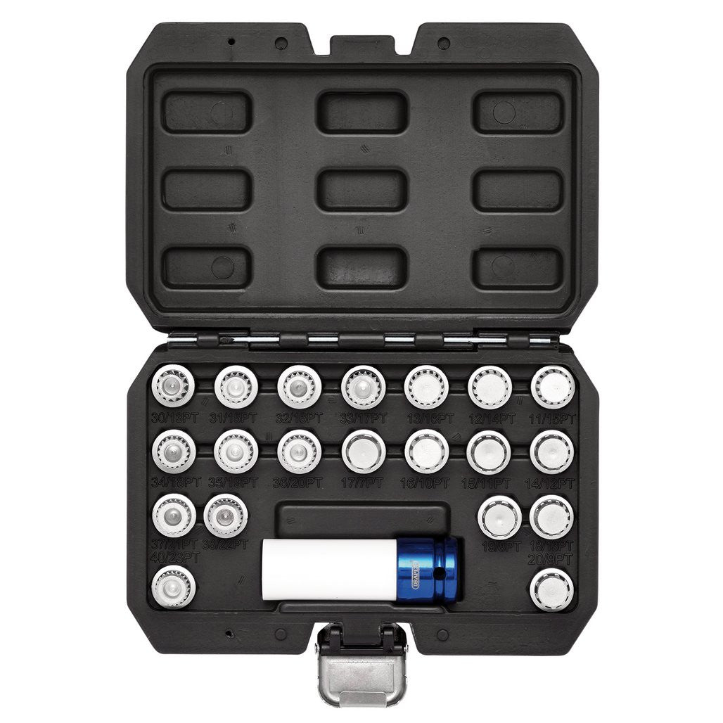 Draper BMW Locking Wheel Socket Set (21 Piece) 13599