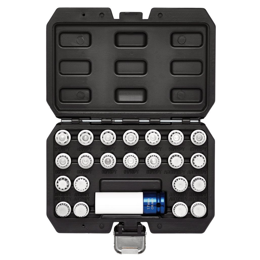 Draper VAG Locking Wheel Socket Set (23 Piece) 13600