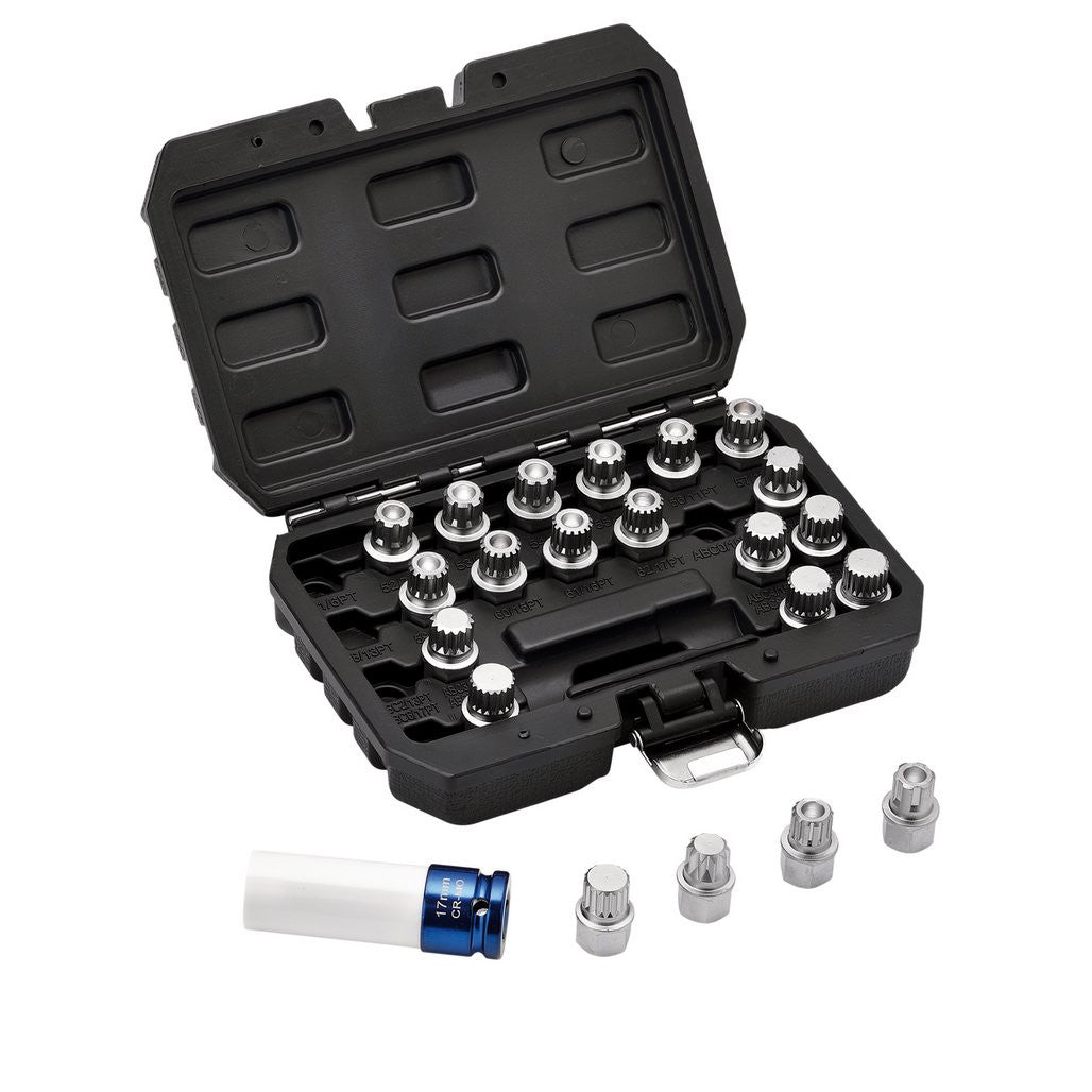 Draper VAG Locking Wheel Socket Set (23 Piece) 13600