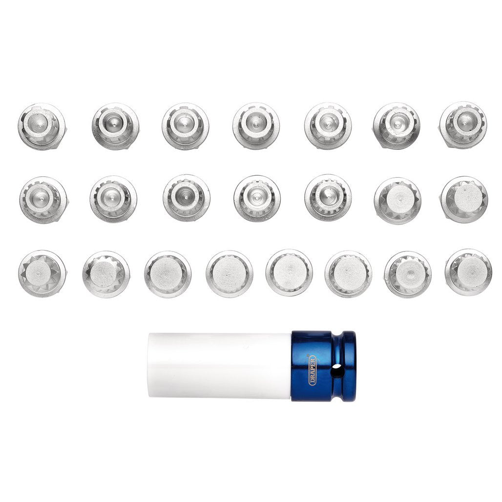 Draper VAG Locking Wheel Socket Set (23 Piece) 13600