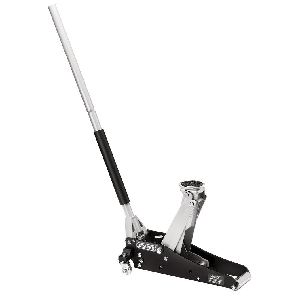 Draper Aluminium and Steel Racing Trolley Jack, 1.5 Tonne 13624