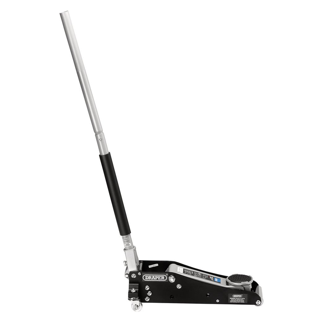 Draper Aluminium and Steel Racing Trolley Jack, 1.5 Tonne 13624