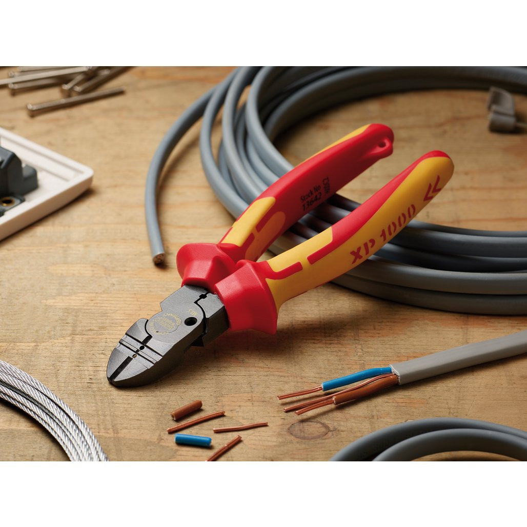 Draper XP1000® VDE Tethered 4-in-1 Combination Cutter, 160mm  13642