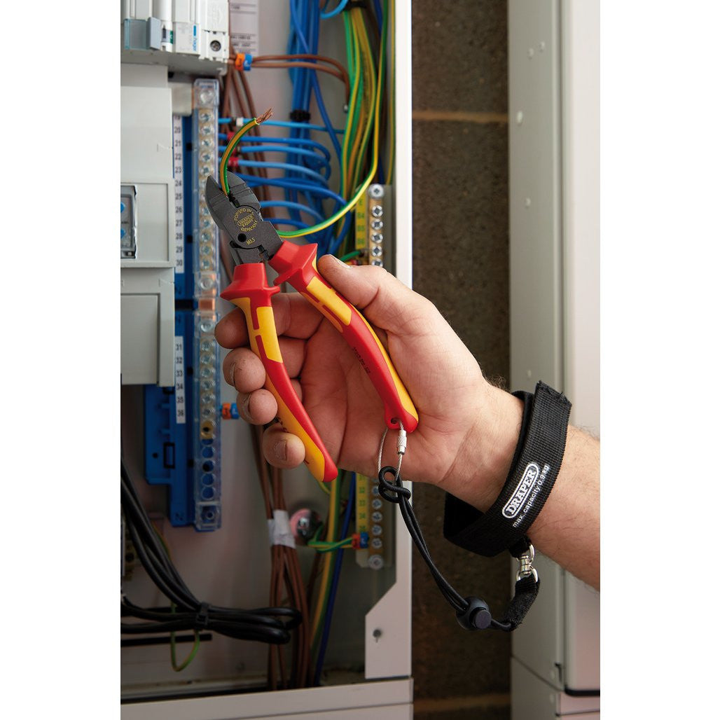 Draper XP1000® VDE Tethered 4-in-1 Combination Cutter, 160mm  13642