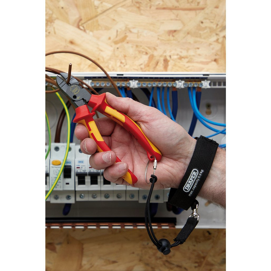 Draper XP1000® VDE Tethered 4-in-1 Combination Cutter, 160mm  13642