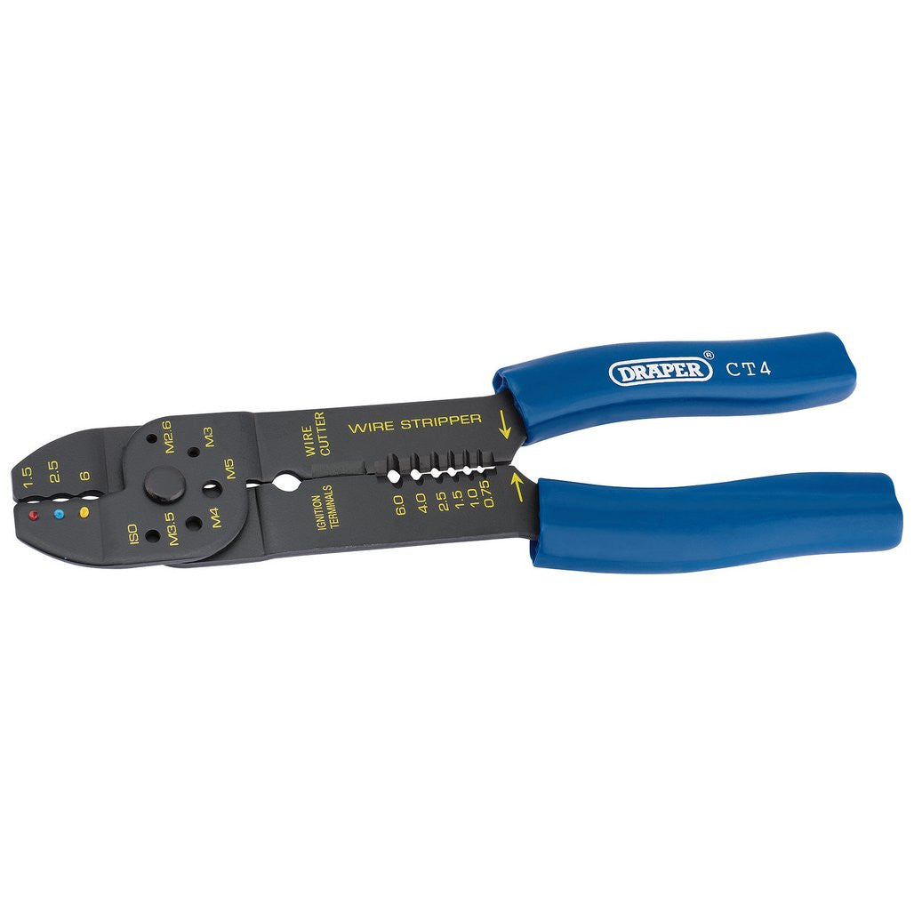 Draper 4 Way Crimping Tool, 215mm  13657