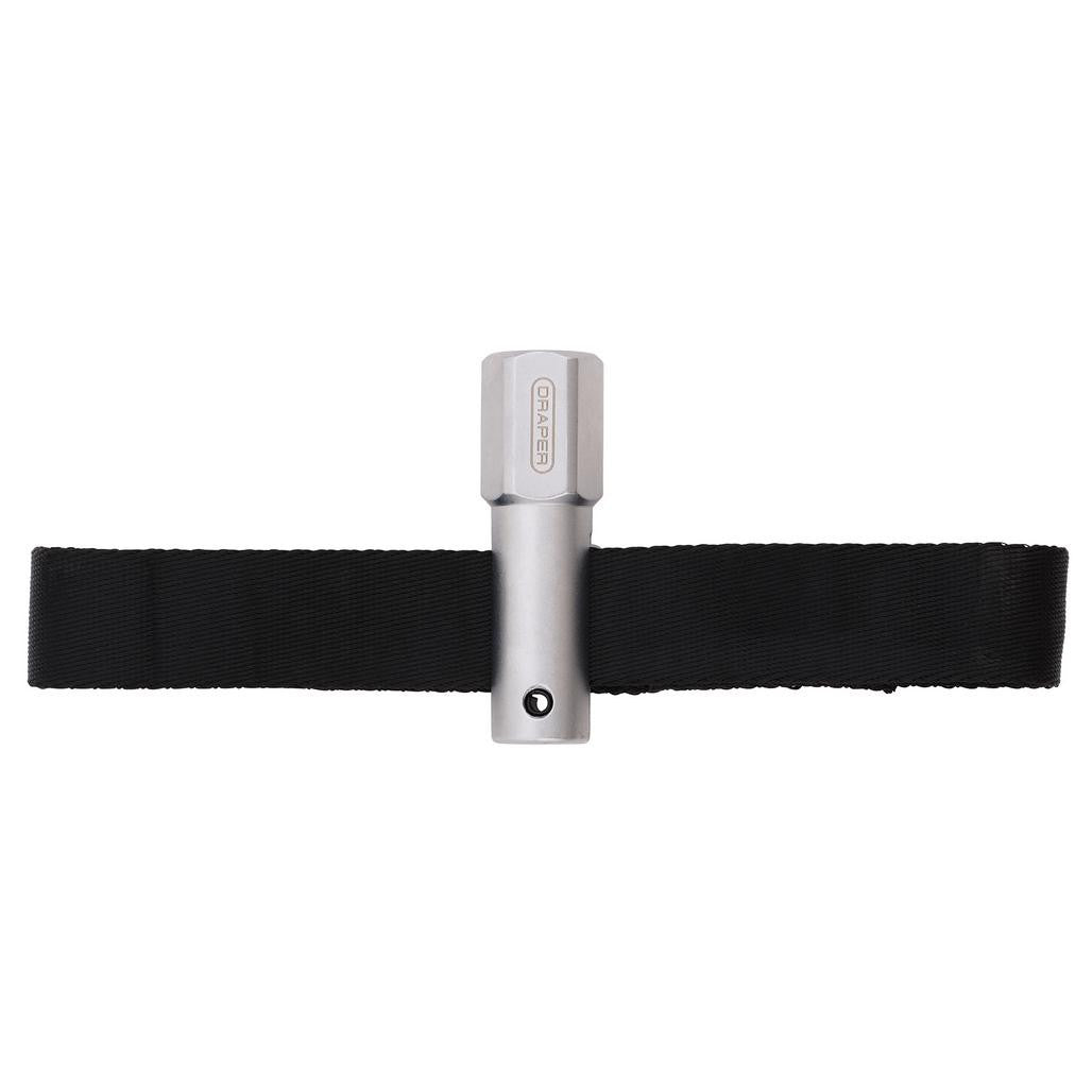 Draper Oil Filter Strap Wrench, 1/2" Sq. Dr. or 21mm 13771