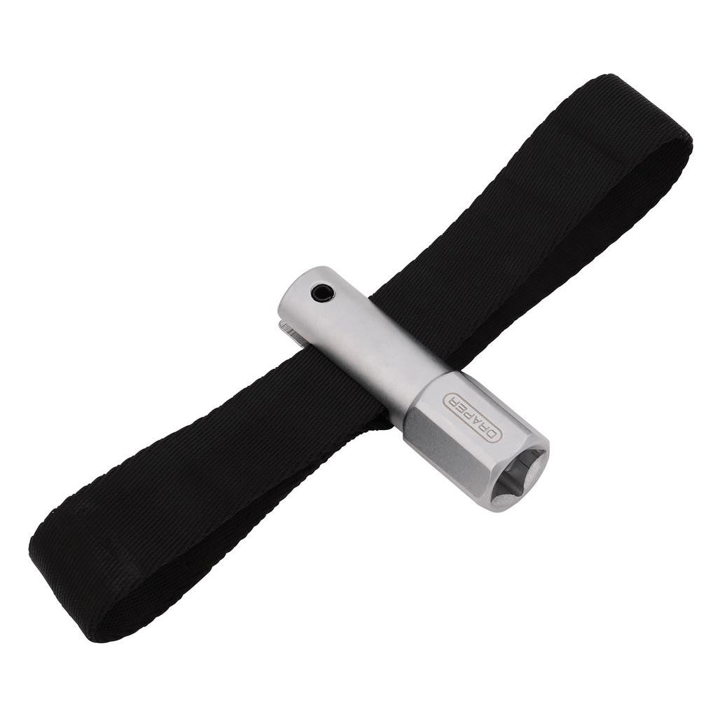 Draper Oil Filter Strap Wrench, 1/2" Sq. Dr. or 21mm 13771