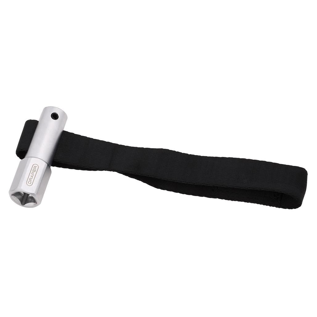 Draper Oil Filter Strap Wrench, 1/2" Sq. Dr. or 21mm 13771