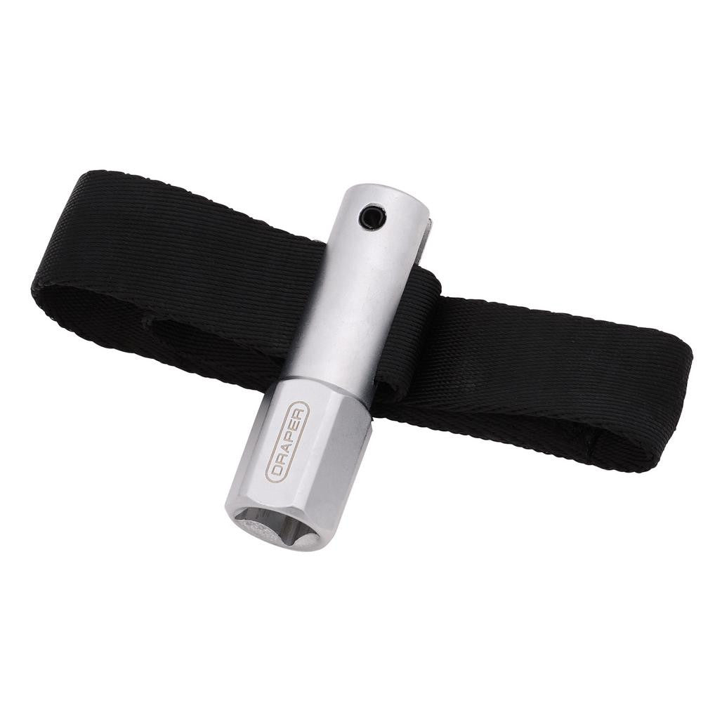 Draper Oil Filter Strap Wrench, 1/2" Sq. Dr. or 21mm 13771