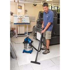 Draper 230V Wet & Dry Vacuum Cleaner with Stainless Steel Tank, 20L, 1250W  13785