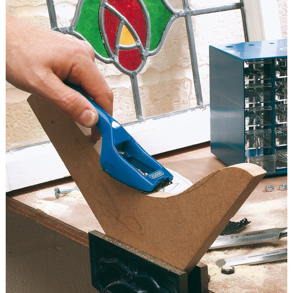 Draper Curved Blade Multi-Rasp Shaver, 65mm x 40mm  13855
