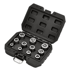 Draper Bolt Extractor Socket Set, 3/8" Sq. Dr. (11 Piece)  13894