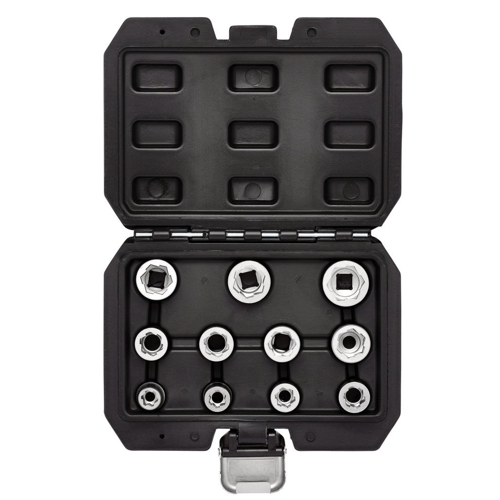Draper Bolt Extractor Socket Set, 3/8" Sq. Dr. (11 Piece)  13894