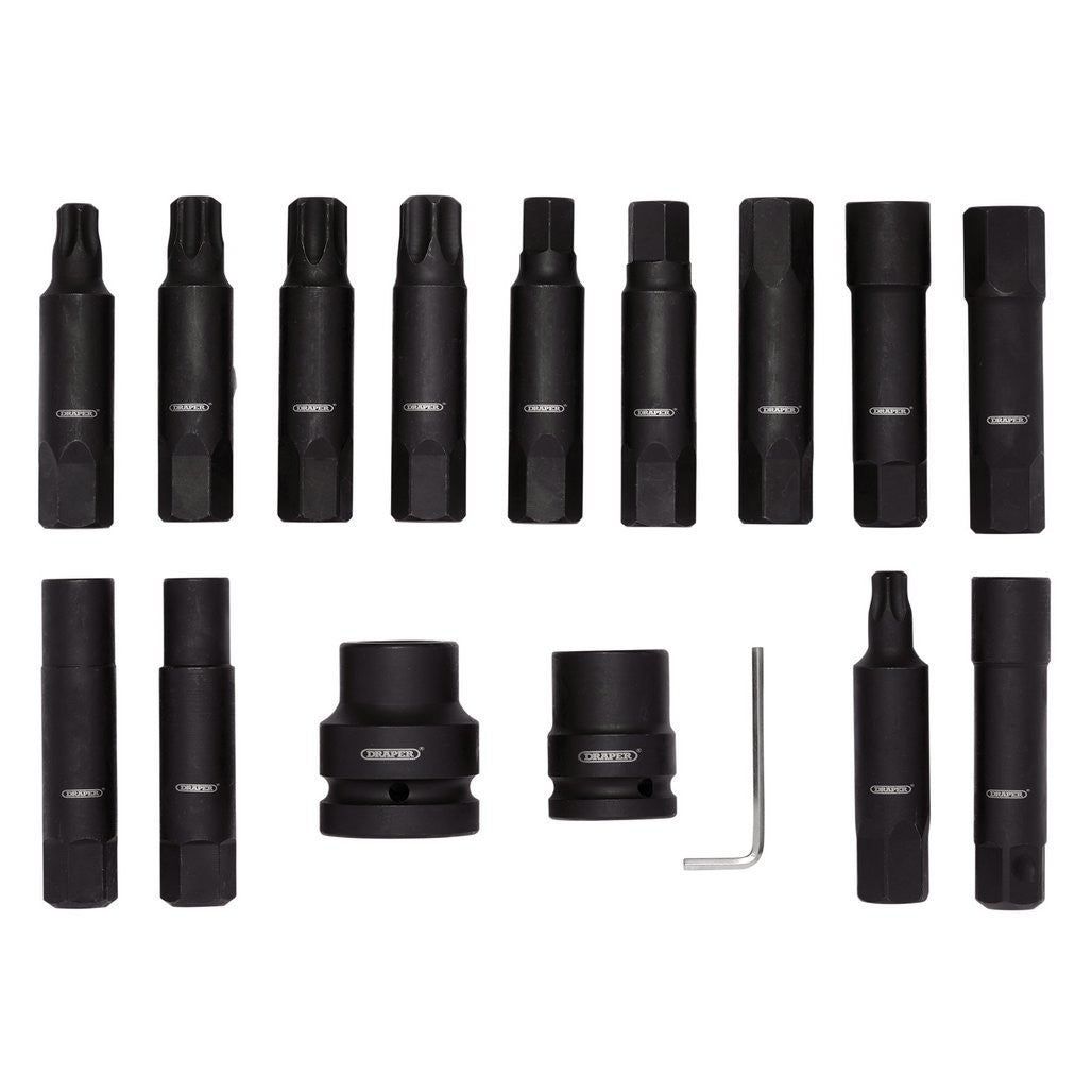 Draper Hex & TX-STAR® Bit Set (16 Piece)  13915