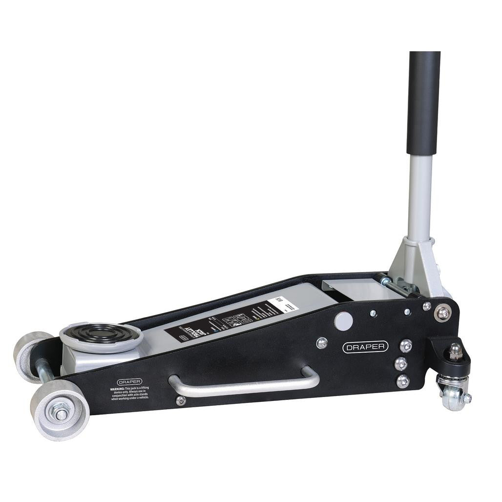 Draper Aluminium and Steel Racing Trolley Jack, 2.5 Tonne 13929