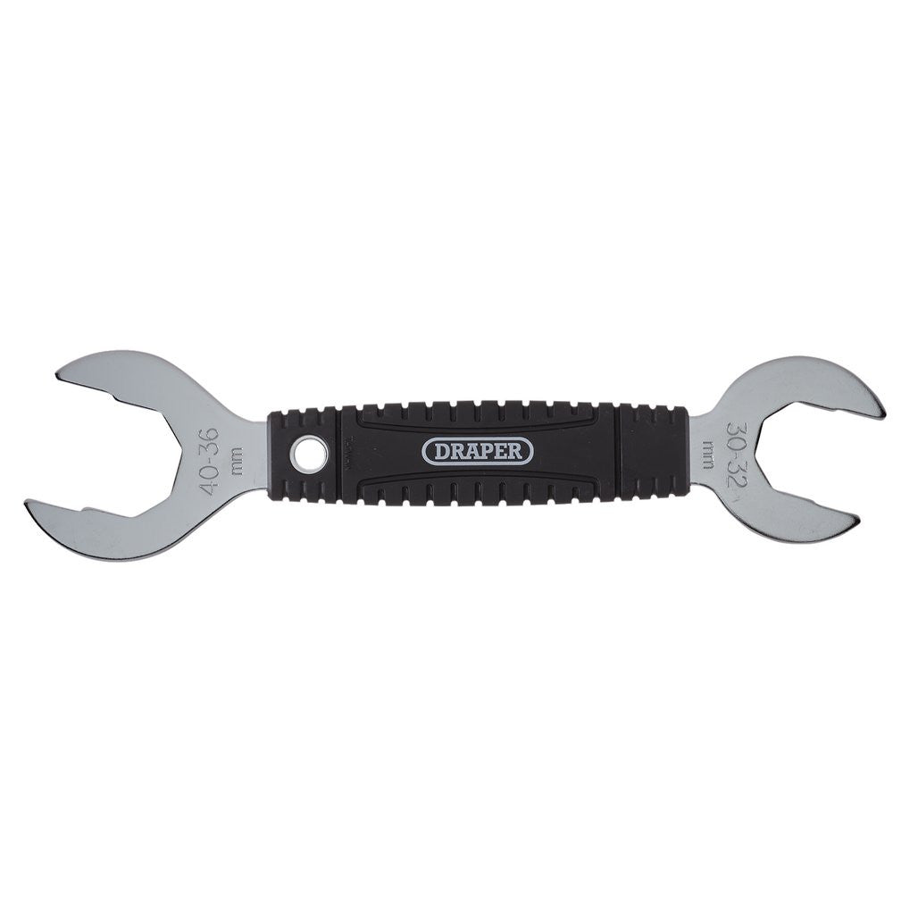 Draper Dual-Ended Bicycle Headset Wrench, 30/32/36/40mm 14167