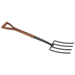 Draper Carbon Steel Garden Fork with Ash Handle  14301