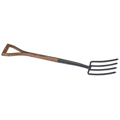 Draper Carbon Steel Border Fork with Ash Handle  14304