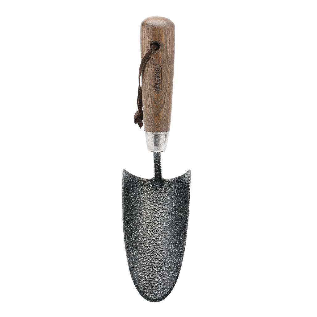 Draper Carbon Steel Heavy Duty Hand Trowel with Ash Handle, 125mm  14313
