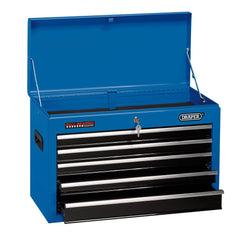 Draper Tool Chest, 5 Drawer, 26", Blue 14604
