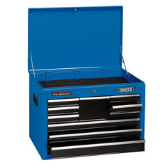 Draper Tool Chest, 10 Drawer, 26", Blue 14937