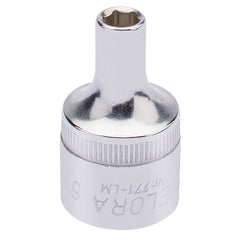 Draper Elora Hexagon Socket, 1/2" Sq. Dr., 6mm  15295