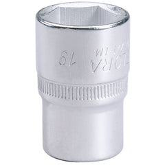 Draper Elora Hexagon Socket, 1/2" Sq. Dr., 19mm  15308