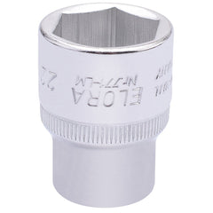 Draper Elora Hexagon Socket, 1/2" Sq. Dr., 22mm  15311