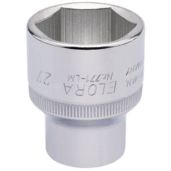 Draper Elora Hexagon Socket, 1/2" Sq. Dr., 27mm  15316