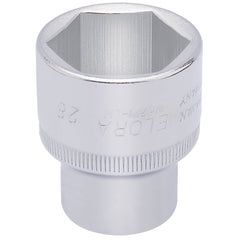 Draper Elora Hexagon Socket, 1/2" Sq. Dr., 28mm  15317