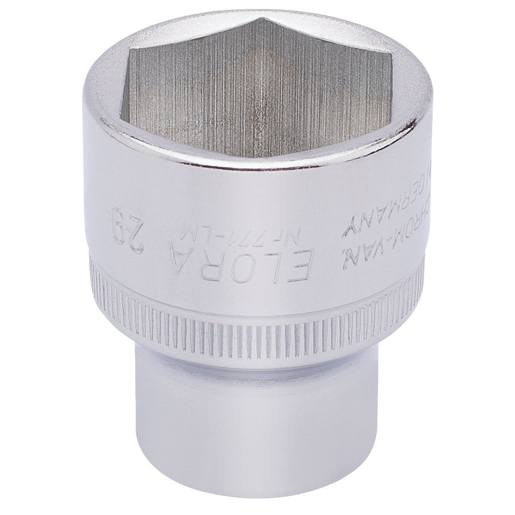 Draper Elora Hexagon Socket, 1/2" Sq. Dr., 29mm  15318