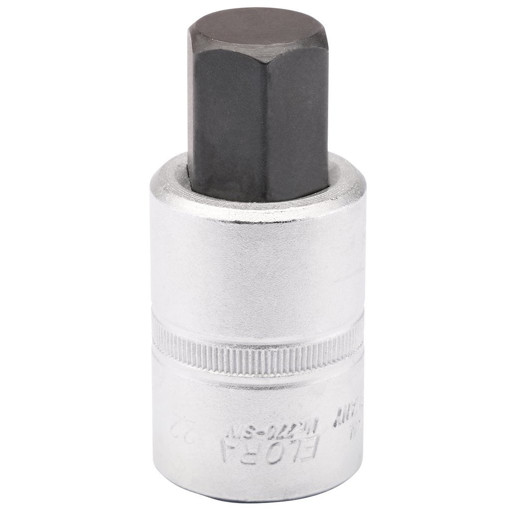 Draper Elora Hexagon Screwdriver Socket, 3/4" Sq. Dr., 22mm  15555