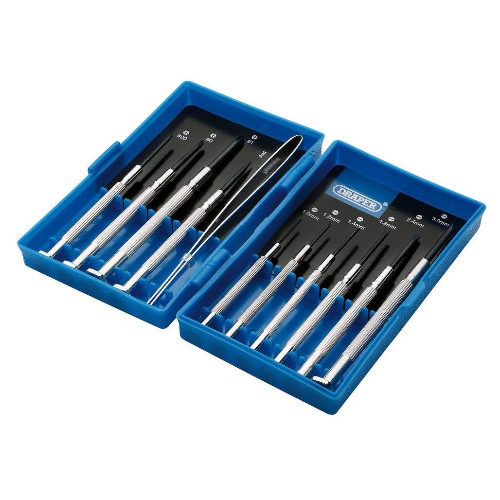 Draper Precision Screwdriver Set (11 Piece)  15631