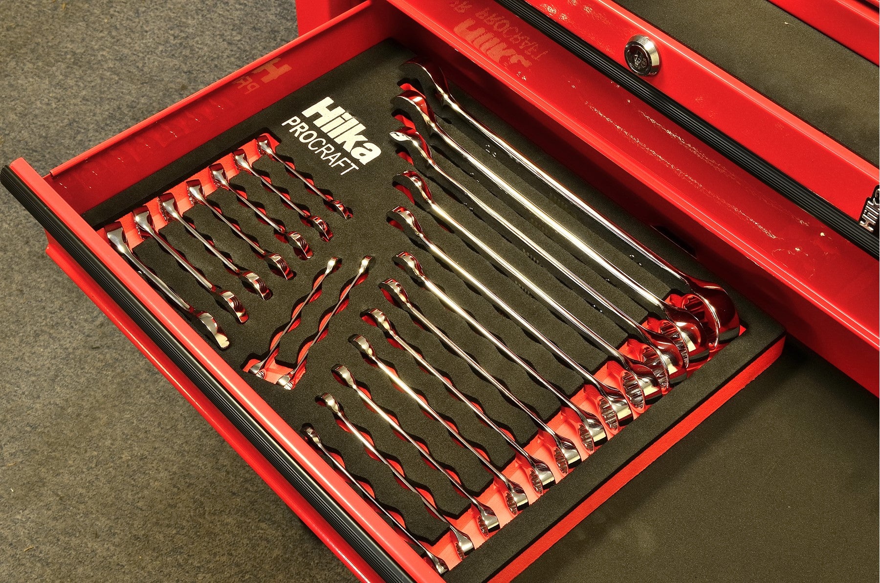 Hilka 21 pce Combination EVA Spanners Set Metric 16102102