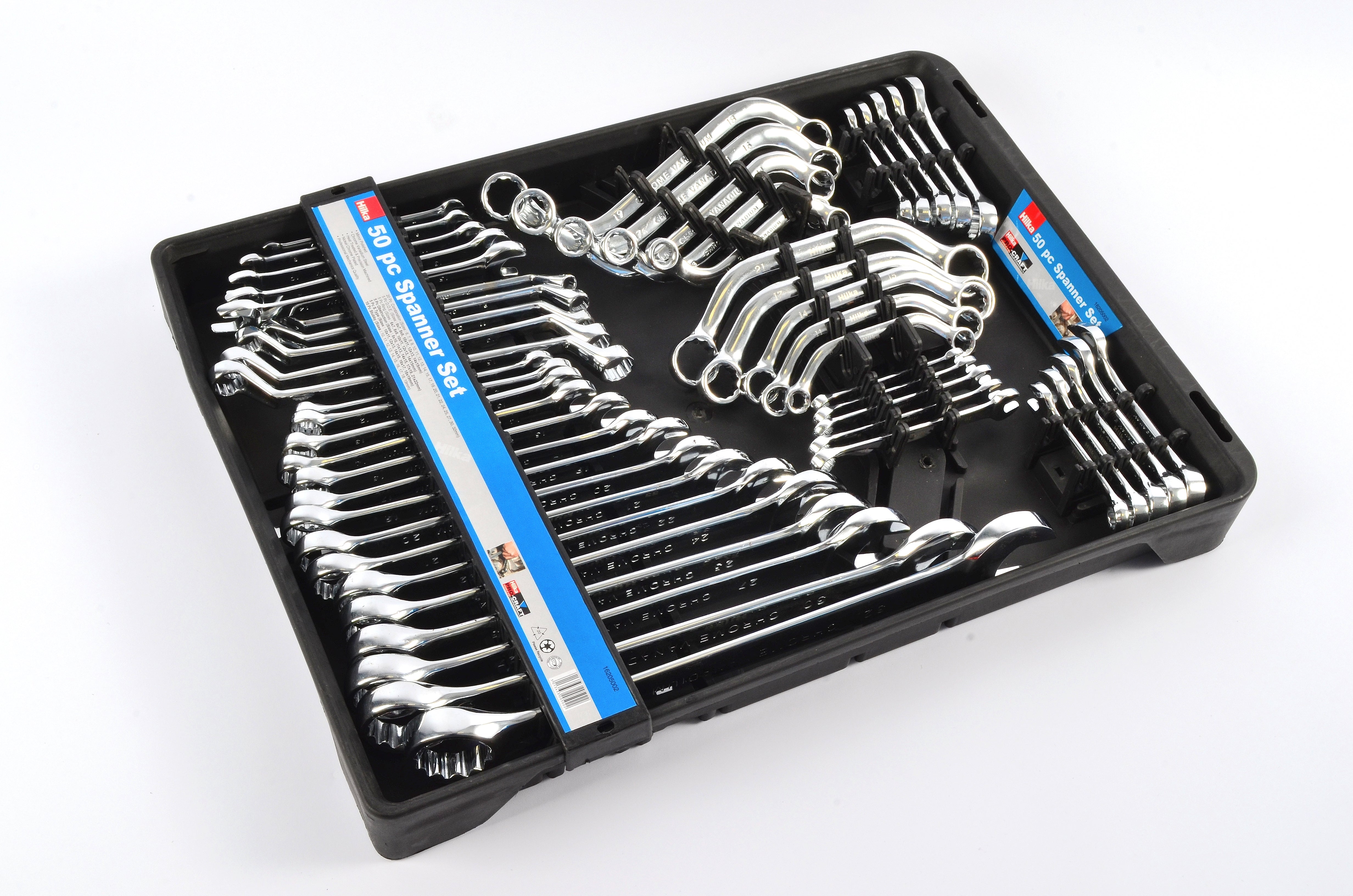 Hilka 50 pce Spanner Set Metric 16205002