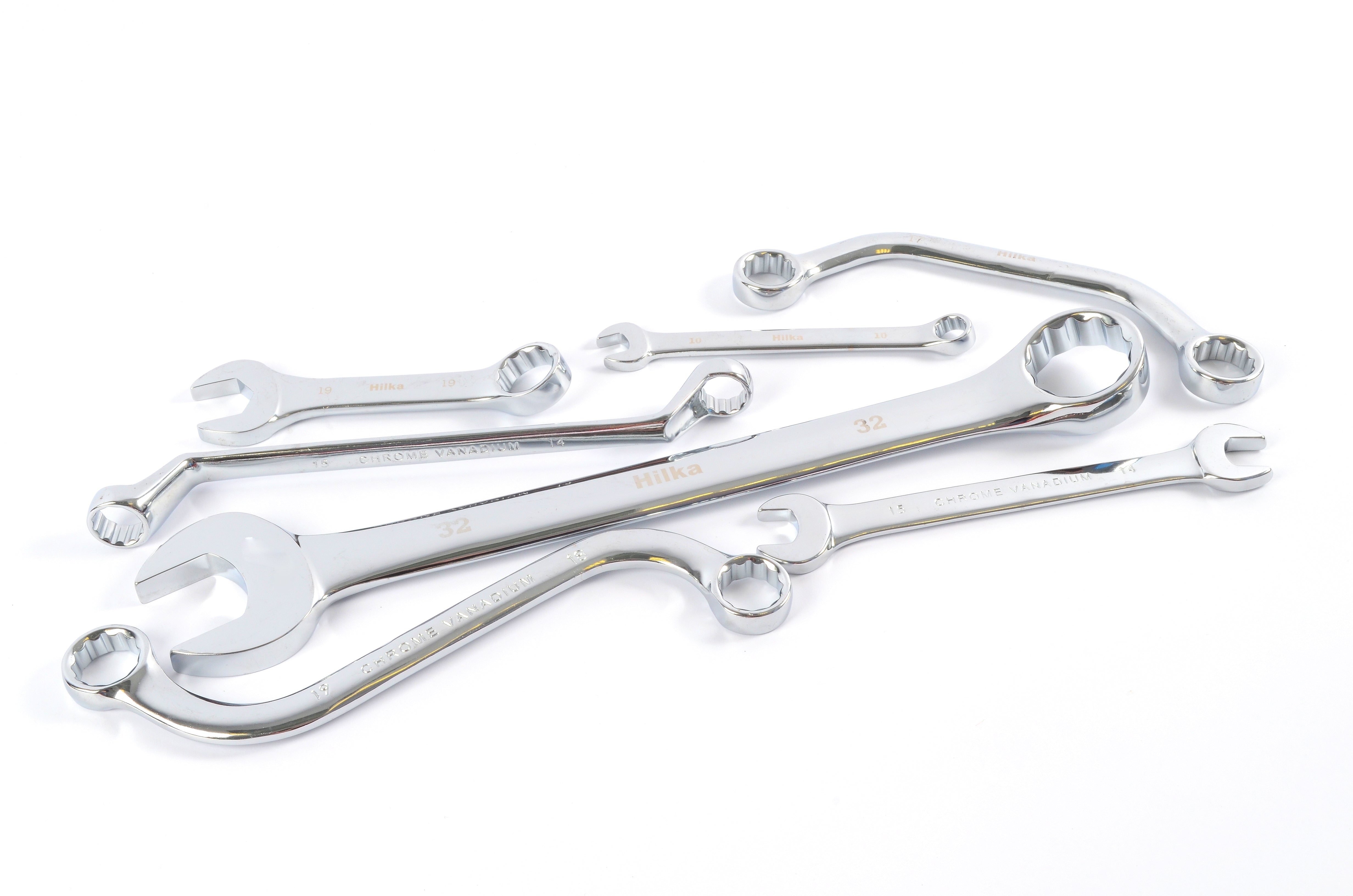 Hilka 50 pce Spanner Set Metric 16205002