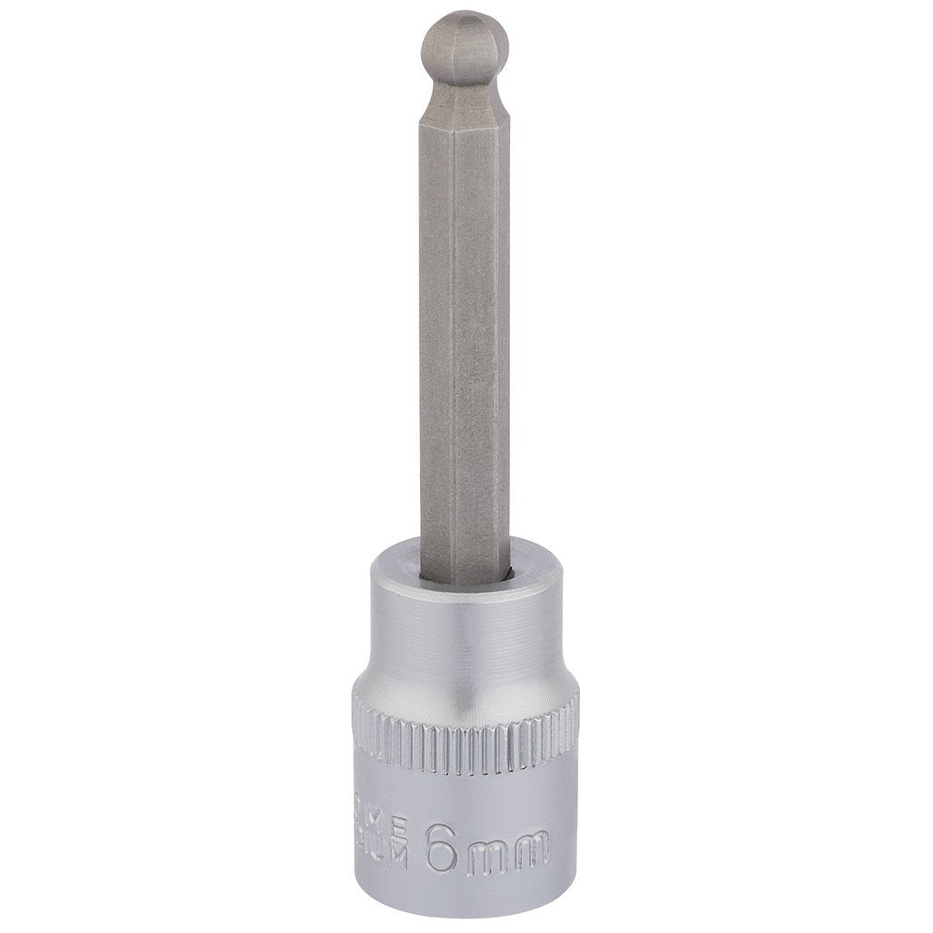 Draper Expert Ball End Hexagonal Socket Bits, 3/8" Sq. Dr., 6mm  16289