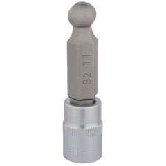 Draper Expert Ball End Hexagonal Socket Bits, 3/8" Sq. Dr., 11mm  16294