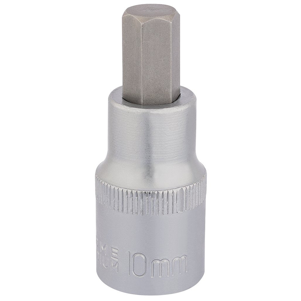 Draper Expert Hexagonal Socket Bits, 1/2" Sq. Dr., 10mm  16303