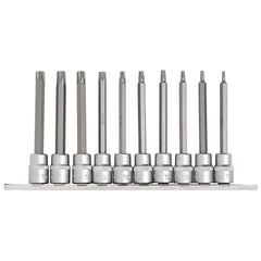 Draper Expert TX-STAR® Socket Bit Set, 3/8" Sq. Dr., 100mm (10 Piece)  16310