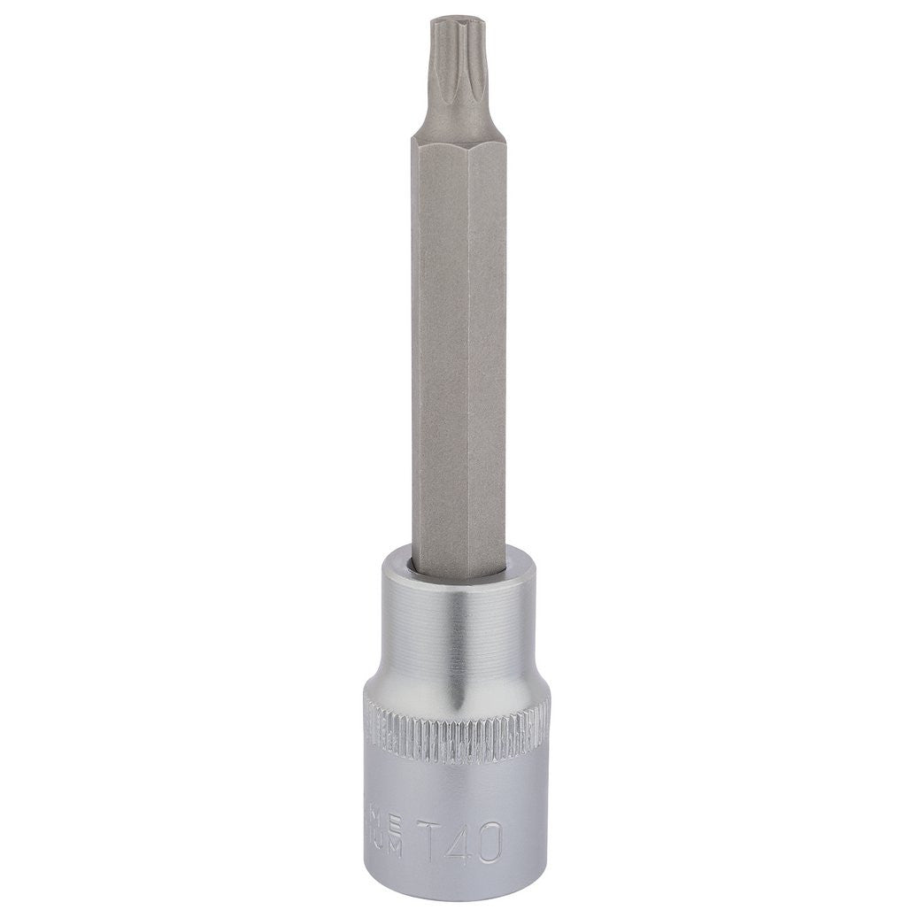 Draper Expert TX-STAR® Socket Bit, 1/2" Sq. Dr., T40 x 100mm  16313