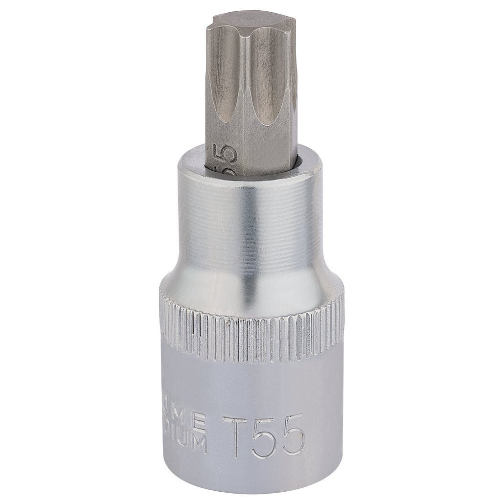 Draper Expert TX-STAR® Socket Bit, 1/2" Sq. Dr., T55 x 55mm  16319