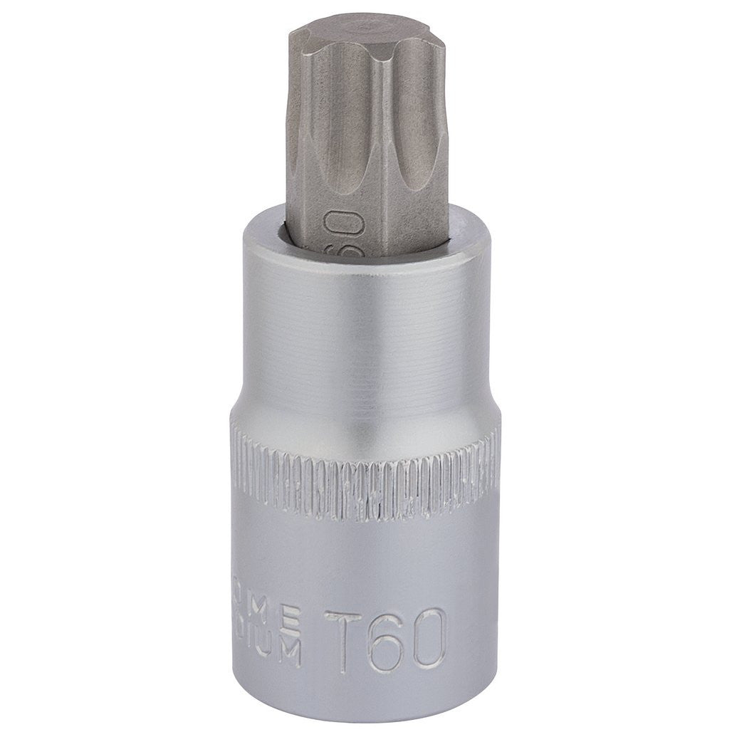 Draper Expert TX-STAR® Socket Bit, 1/2" Sq. Dr., T60 x 55mm  16323