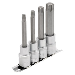 Draper Expert TX-STAR® Socket Bit Set, 1/2" Sq. Dr. (4 Piece)  16331
