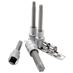 Draper Expert TX-STAR® Socket Bit Set, 1/2" Sq. Dr. (4 Piece)  16331