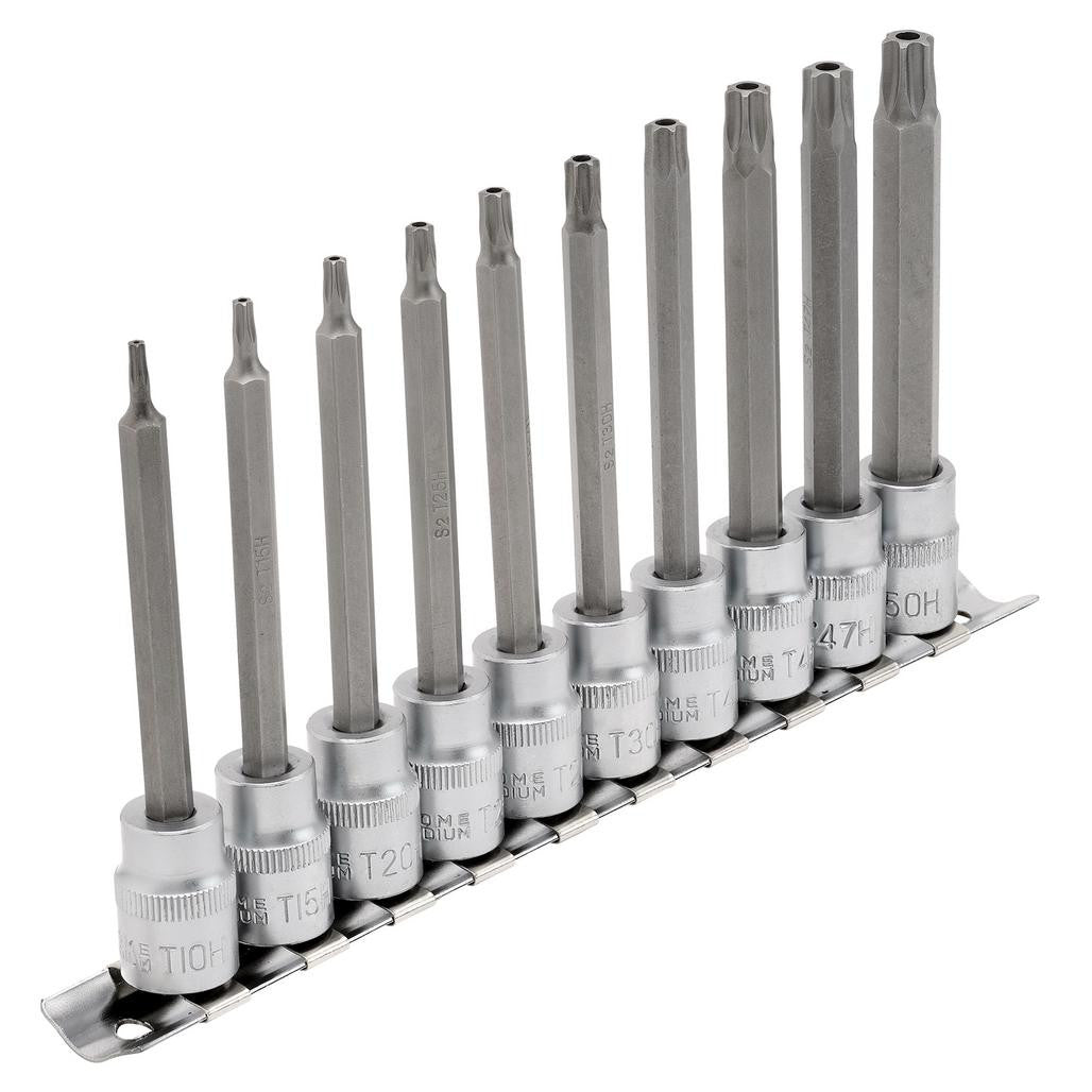 Draper Expert TX-STAR® Security Socket Bit Set, 3/8" Sq. Dr. (10 Piece)  16333