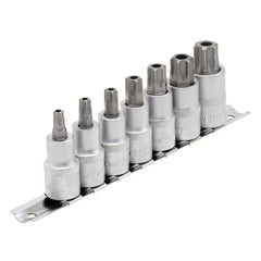 Draper Expert TX-STAR® Security Socket Bit Set, 1/2" Sq. Dr., 55mm (7 Piece)  16334