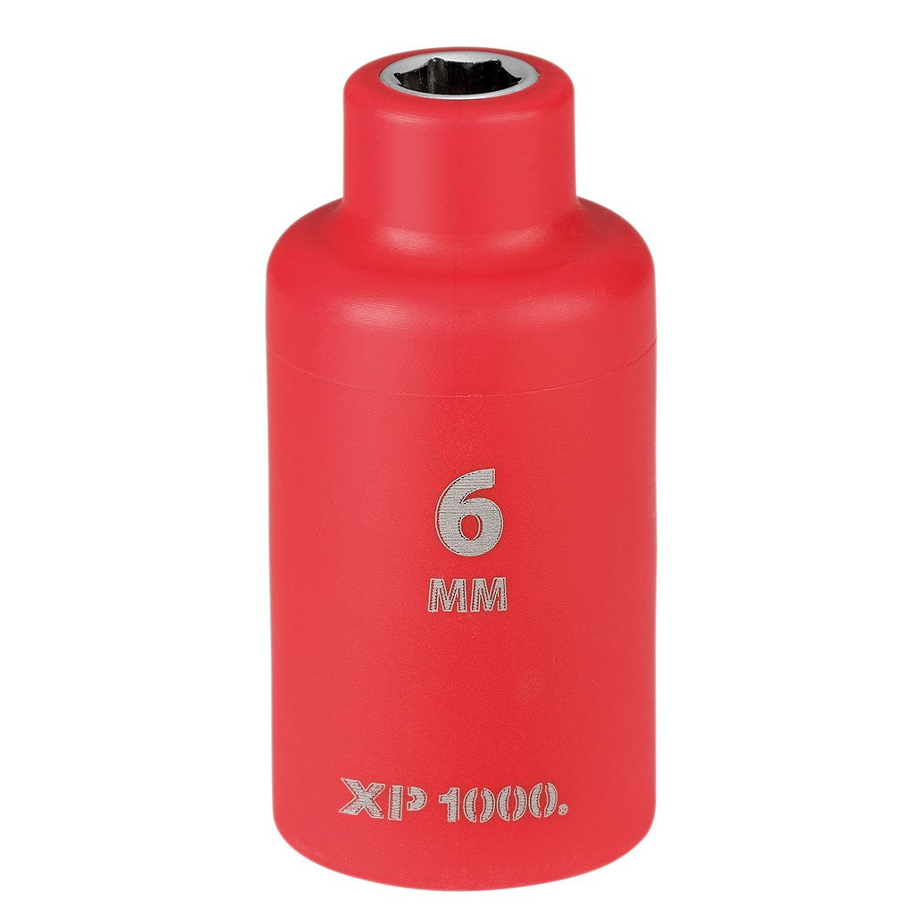 Draper XP1000® VDE Socket, 3/8" Sq. Dr., 6mm  16335