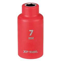 Draper XP1000® VDE Socket, 3/8" Sq. Dr., 7mm  16336